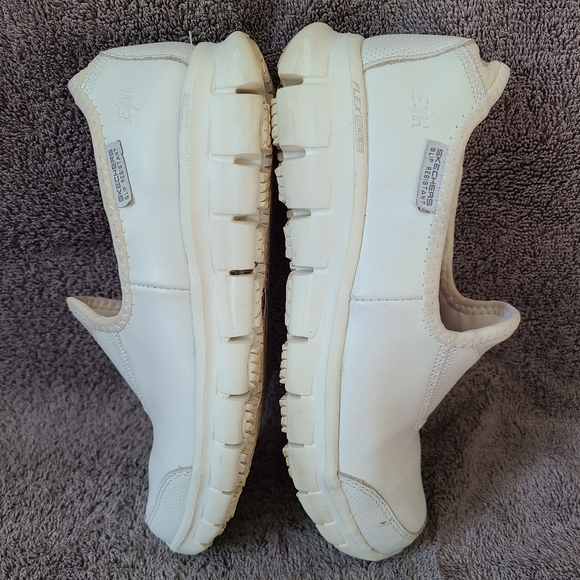 Skechers Relaxed Fit Memory Foam Slip Resistant Slip On Nurse Work Sneakers 5 - Picture 6 of 15